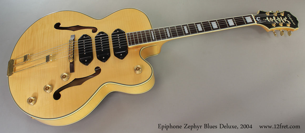 ギター Epiphone Zephyr Blues Deluxe VS ギター Epiphone Zephyr Blues Deluxe VS ギター Epiphone Zephyr