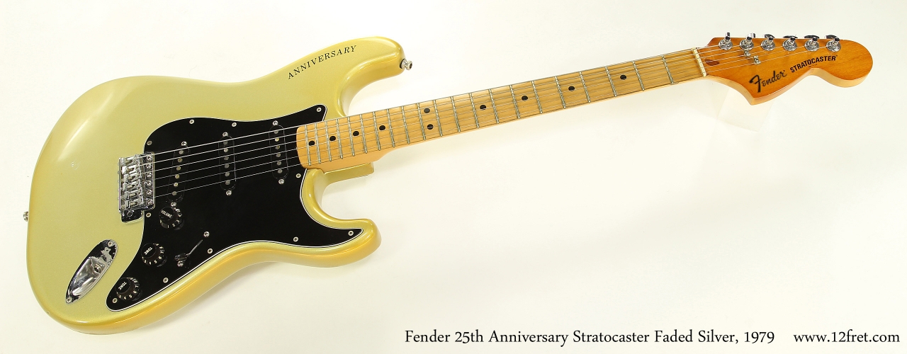 Fender 25th Anniversary Stratocaster Faded Silver, 1979 | archive