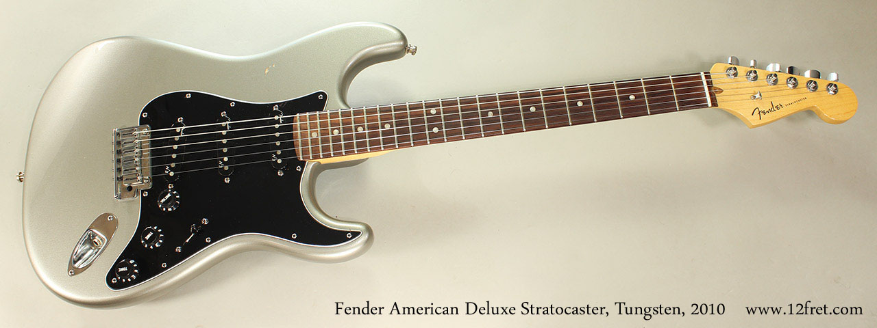 【Fender USA】 American Deluxe Strato 2010 Fender American Deluxe Stratocaster, Tungsten