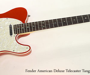  Fender American Deluxe Telecaster Tangerine, 2005