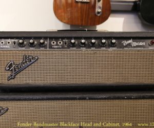   Fender Bandmaster Blackface Head and Cabinet, 1964 (Discontinued by Fender)