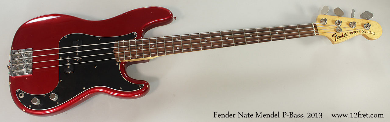 2013 Fender Nate Mendel P-Bass | archive.12fret.com