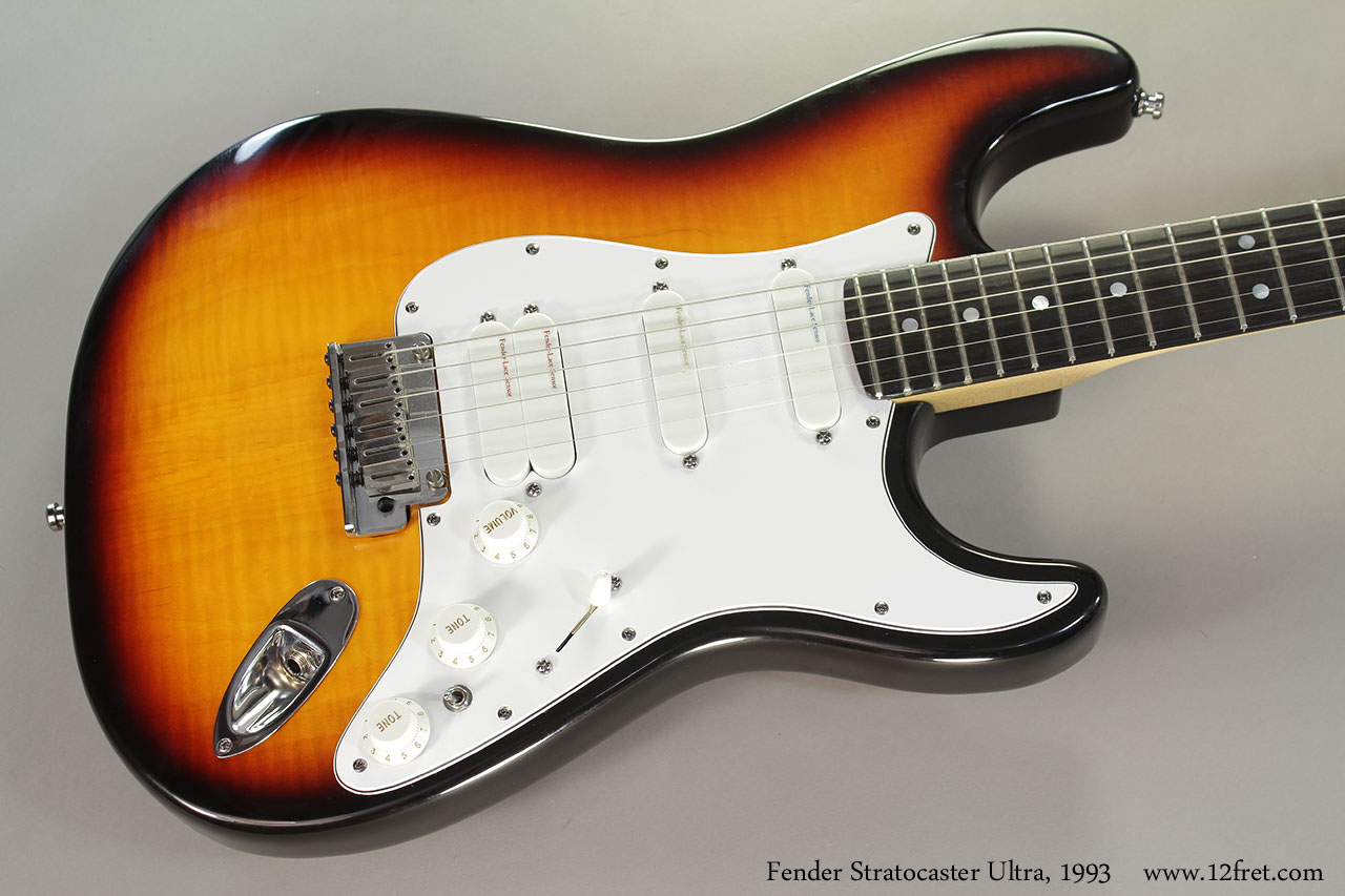 1993 Fender Stratocaster Ultra Sunburst | archive.12fret.com