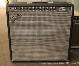  1997 Fender Super Amp 4x10