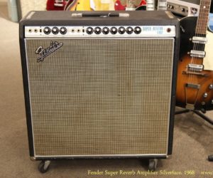  Fender Super Reverb Amplifier Silverface, 1968