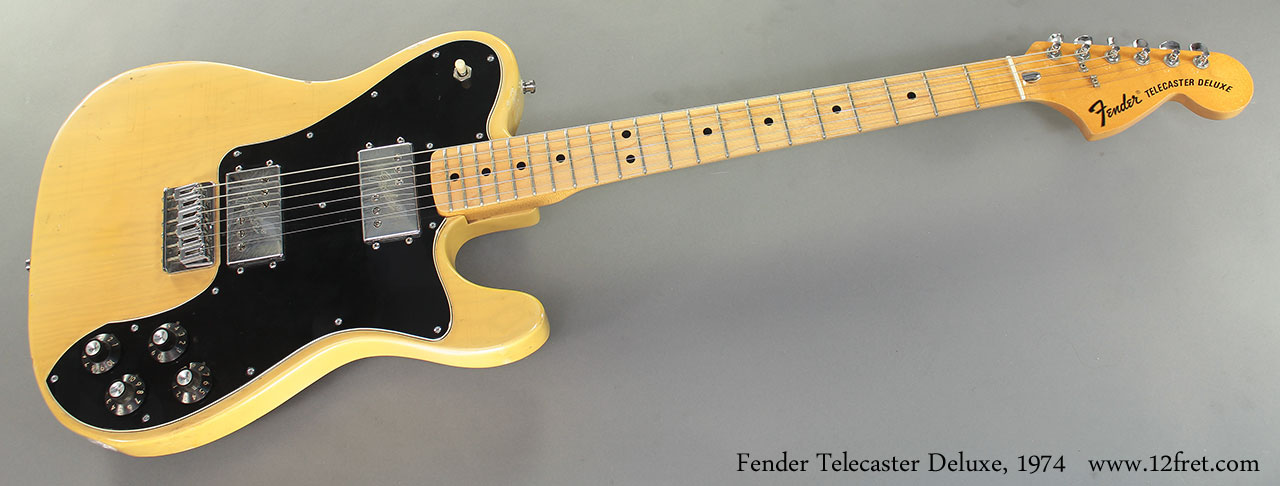 1974 Fender Telecaster Deluxe | archive.12fret.com