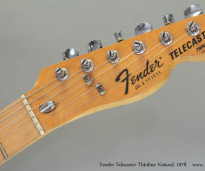 1978 Fender Telecaster Thinline Natural (consignment) 