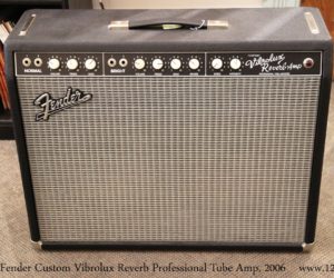  Fender Custom Vibrolux Reverb Professional Tube Amp, 2006