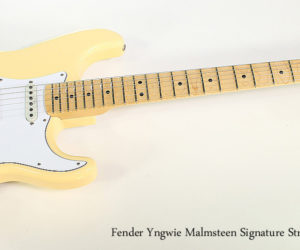   2008 Fender Yngwie Malmsteen Signature Stratocaster