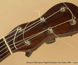  Gennaro Fabricatore Romantic Era Guitar, 1830