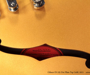 !!! Gibson ES-335 Gold Thinline Archtop