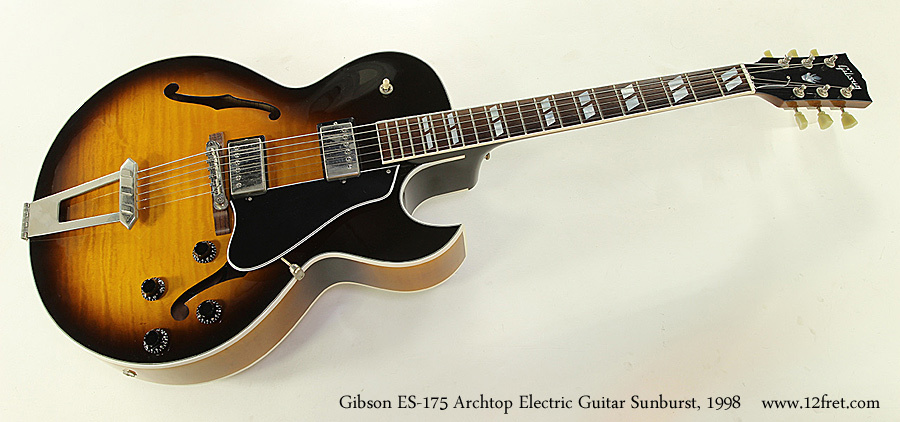 Gibson ES-175 Archtop Electric Guitar Sunburst, 1998 | archive
