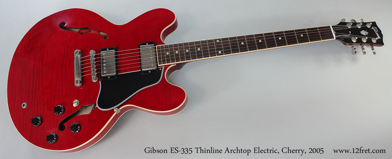 2005 Gibson ES-335 Thinline Archtop Electric Cherry | archive