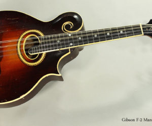  1930 Gibson F-2 Mandolin