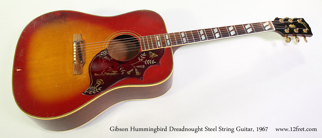 1967 Gibson Hummingbird Dreadnought | archive.12fret.com