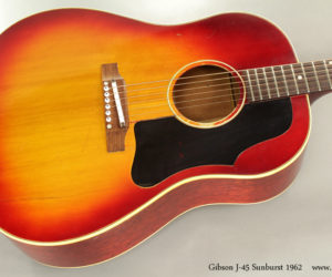 1962 Gibson J45 Sunburst (consignment) 