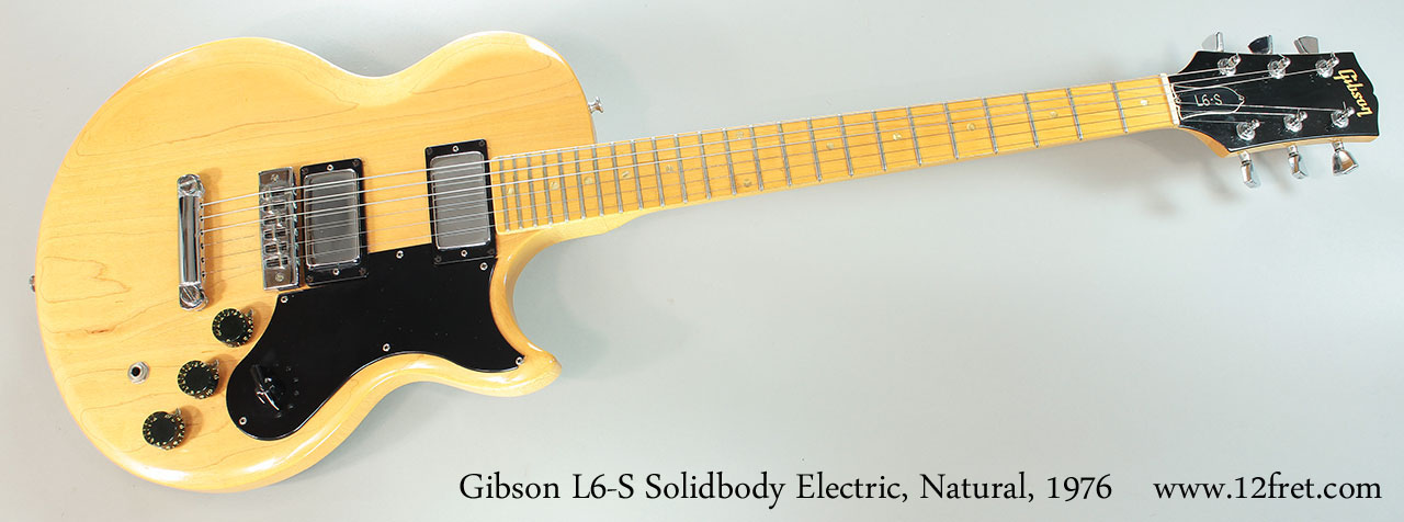 1976 Gibson L6-S