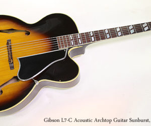 ❌❌ Gibson L7-C Acoustic Archtop Guitar Sunburst, 1968