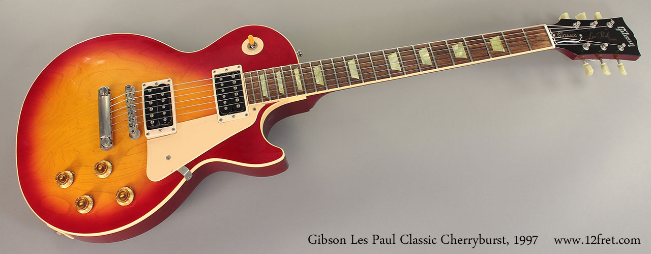 1997 Gibson Les Paul Classic SOLD | archive.12fret.com