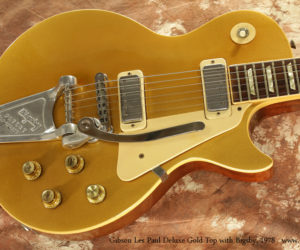  1978 Gibson Les Paul Deluxe Gold Top with Bigsby