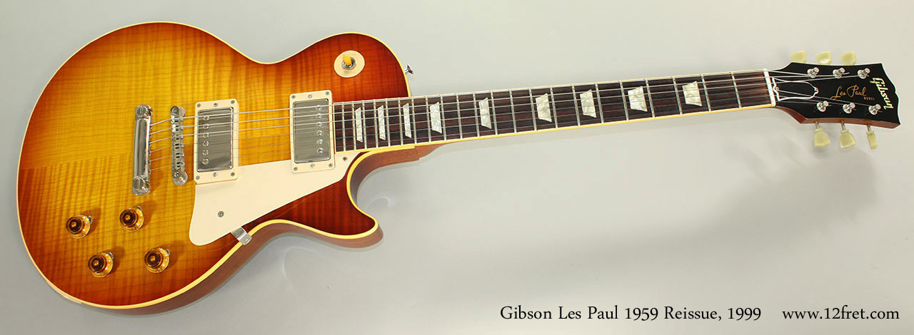 1999 Gibson Les Paul 1959 Reissue | archive.12fret.com
