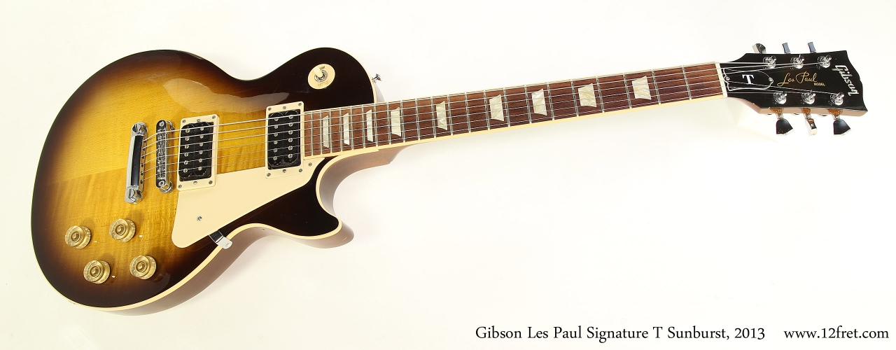 Gibson Les Paul Signature T Sunburst, 2013 | archive.12fret.com