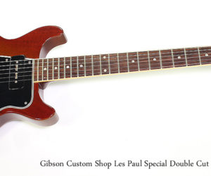 !!! 1997 Gibson Custom Shop Les Paul Special Double Cut Sunburst
