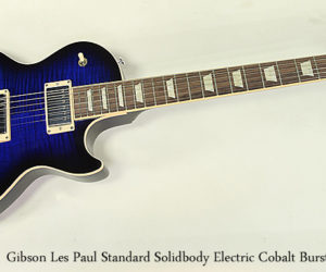  Gibson Les Paul Standard Solidbody Electric Cobalt Burst 2018