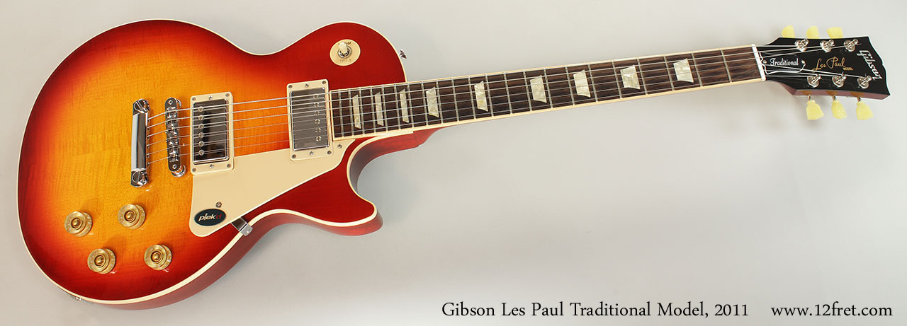 2011 Gibson Les Paul Traditional Model SOLD | archive.12fret.com