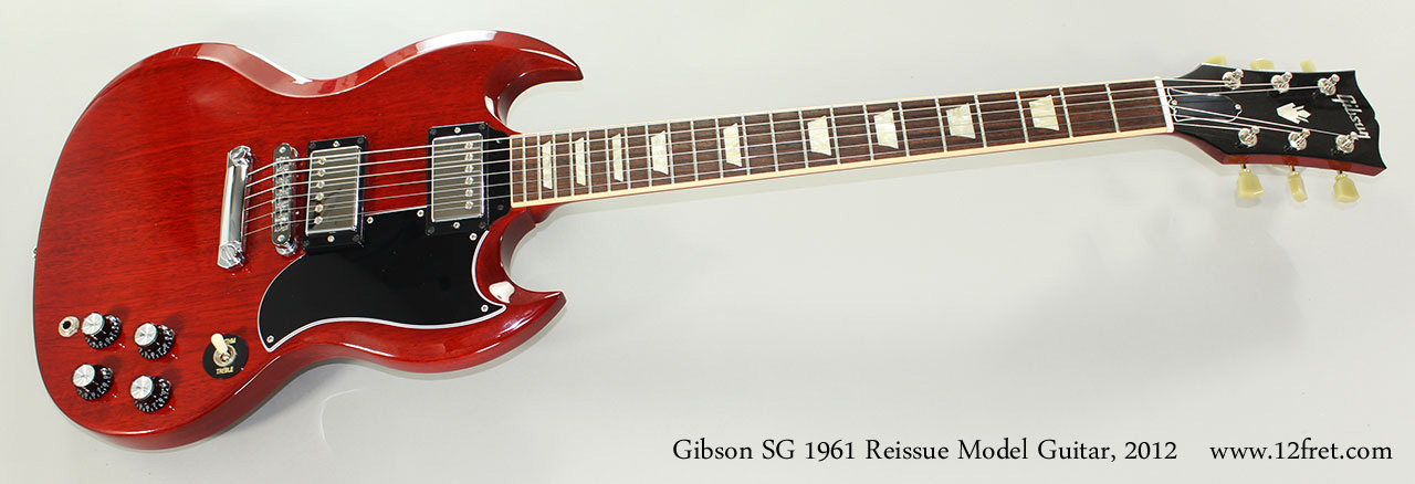 Gibson SG 2012年製 2012 Gibson SG 1961 Reissue Model Guitar | archive.12fret.com