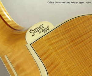  Gibson Super 400 1939 Reissue, 1999