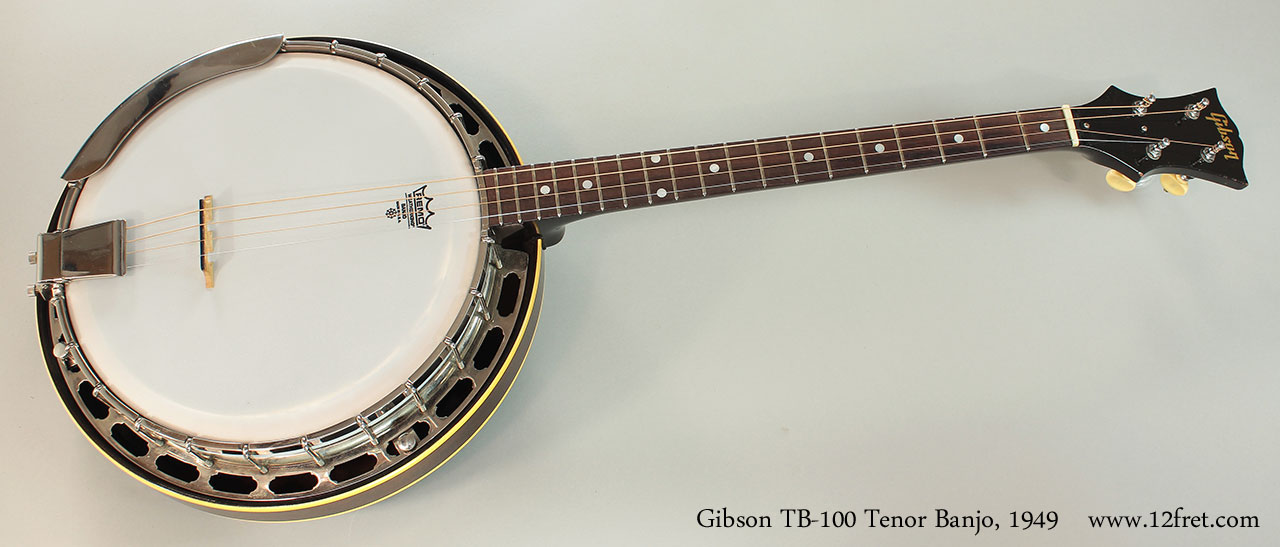 1949 Gibson TB-100 Tenor Banjo SOLD | archive.12fret.com