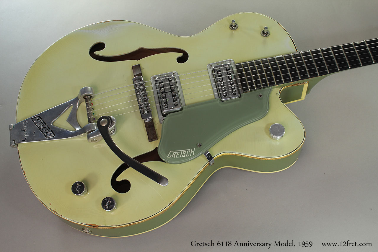 ちゃ☆ 1959 Gretsch 6118 Anniversary Model Archtop SOLD | archive.12fret.com
