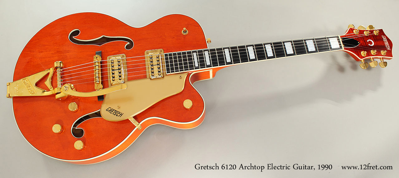 1990 Gretsch 6120 Archtop Electric Guitar | archive.12fret.com