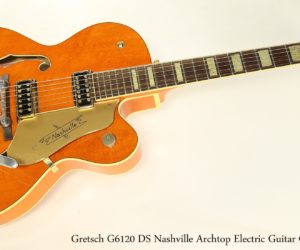  Gretsch G6120 DS Nashville Archtop Electric Guitar Orange, 2003