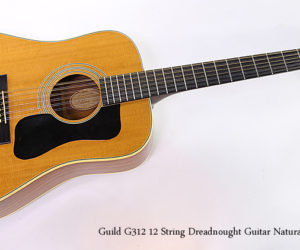   Guild G312 12 String Guitar Natural, 1975