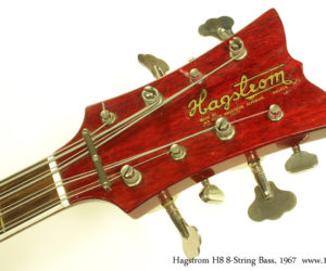 1967 Hagstrom H8 8-String Bass 