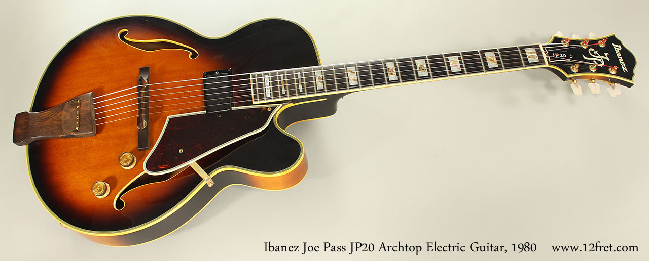 1980 Ibanez Joe Pass JP20 Archtop Electric Guitar SOLD | archive