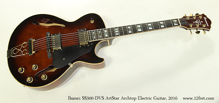 Ibanez SS300-DVS ArtStar Archtop Electric Guitar, 2016 | archive