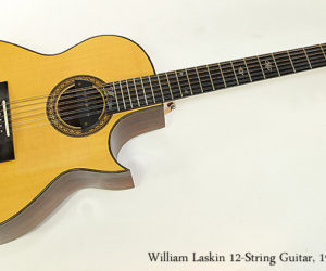  William Laskin 12-String Guitar, 1983