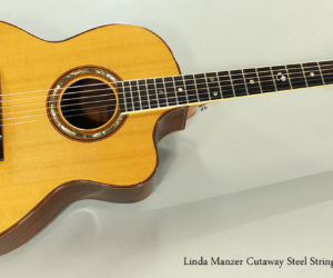   1980 Linda Manzer Cutaway Steel String Guitar