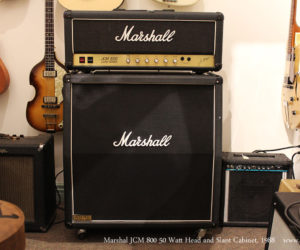  1988 Marshal JCM800 50 Watt Head and Slant Cabinet