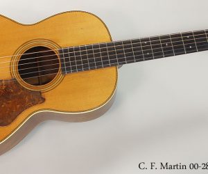  1929 C. F. Martin 00-28 Steel String Acoustic Guitar