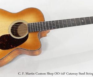   C. F. Martin 00-14F Cutaway Custom Shop Guitar, 2017