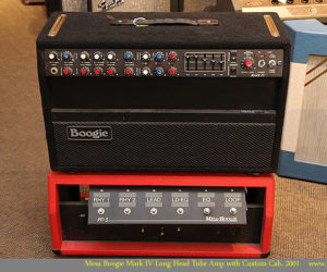   Mesa Boogie Mark IV Long Head Tube Amp with Custom Cab, 2001