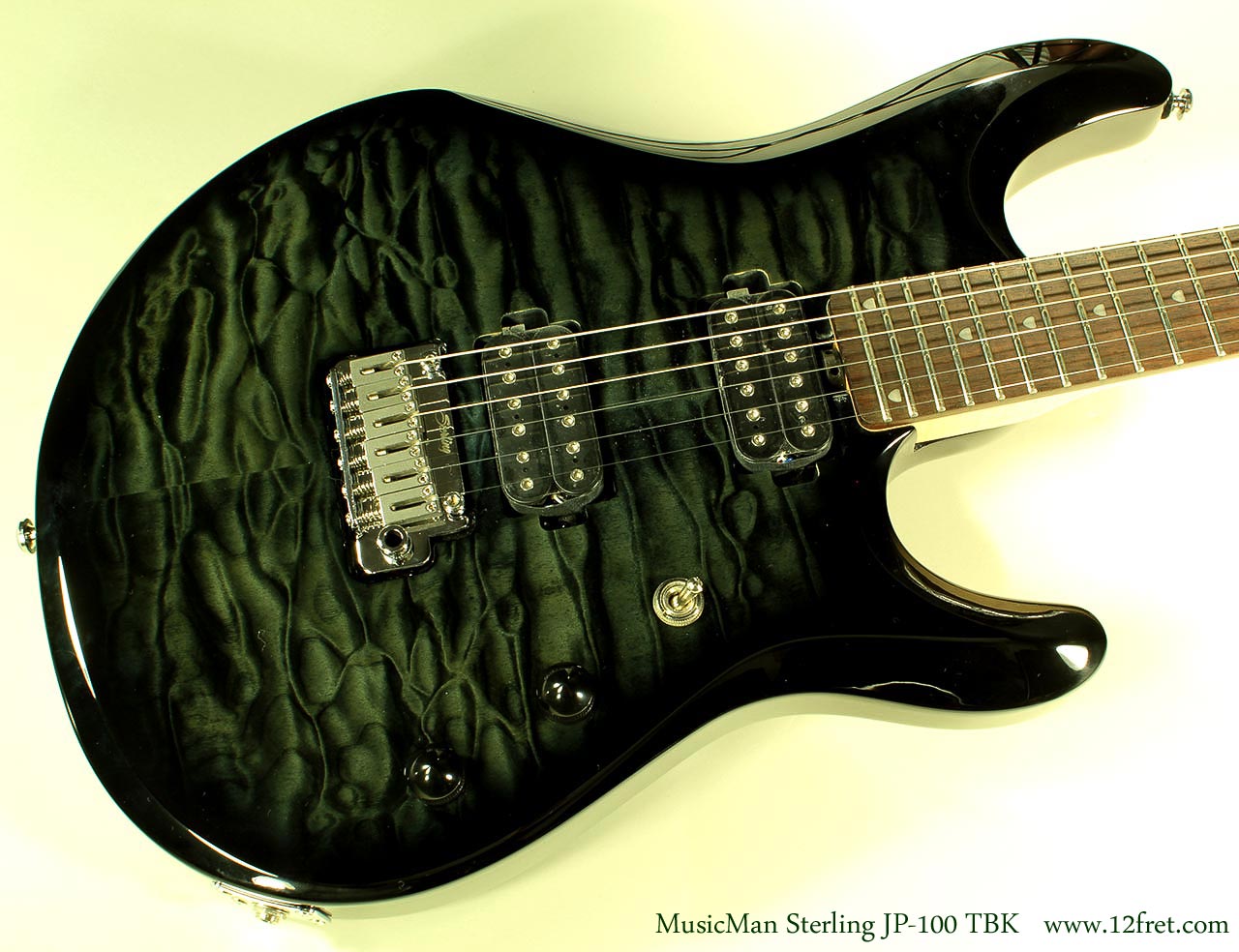 STERLING by musicman JP100 TBK エレキギター Sterling by Music Man JP100 John Petrucci | archive.12fret.com