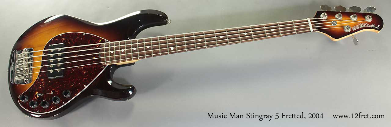 2004 Ernie Ball Music Man Stingray 5 Bass | archive.12fret.com