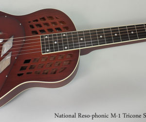  National Reso-phonic M-1 TriCone Squareneck