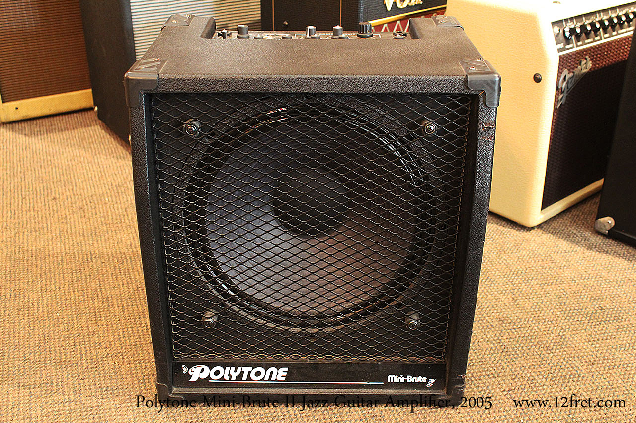 2005 Polytone Mini-Brute II Jazz Guitar Amplifier | archive.12fret.com