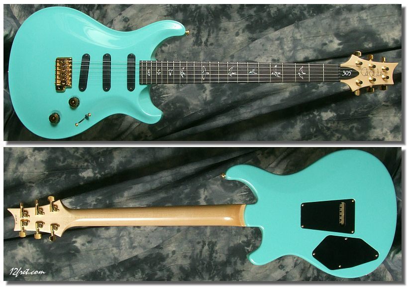 PRS 305 25th Anniversary 2010 - archive.12fret.com